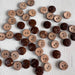 Coconut Shell Buttons-buttons-Wild & Woolly Yarns-12 mm-Wild & Woolly Yarns