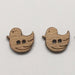 Wooden Duck Button - Made in Italy-buttons-Trendy Trims-Wild & Woolly Yarns