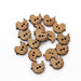Wooden Duck Button - Made in Italy-buttons-Trendy Trims-Wild & Woolly Yarns