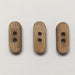 Wooden Oblong Button - Made in Italy-buttons-Trendy Trims-Wild & Woolly Yarns