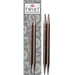 ChiaoGoo 5" Twist Stainless Steel Tips (13.0cm)-needles & accessories-Knit Knacks-1.50mm (US000) [M]-Wild & Woolly Yarns