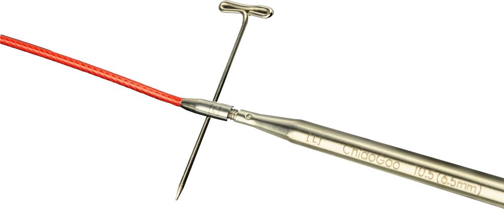 ChiaoGoo 5" Twist Stainless Steel Tips (13.0cm)