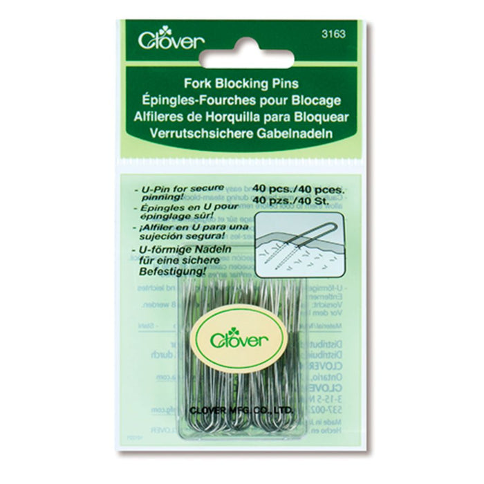Fork Blocking Pins (3163)-needles & accessories-Wild and Woolly Yarns