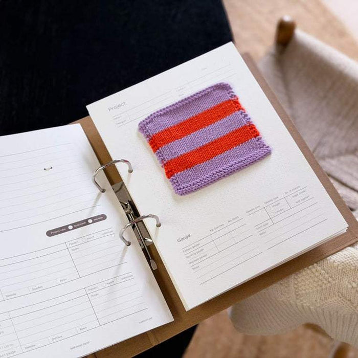 Knit Notes Record / A4-needles & accessories-Knit Notes-Up to 2 Yarns-Single-Wild & Woolly Yarns