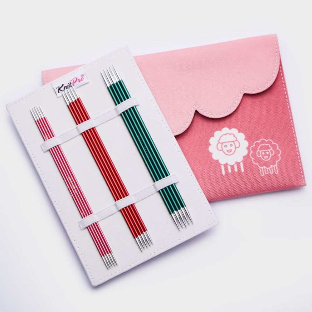 KnitPro Zing Double Point Needles Set-Needles & Accessories-Trendy Trims-15cm Set-Wild & Woolly Yarns