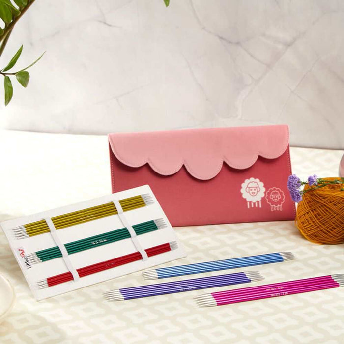 KnitPro Zing Double Point Needles Set-needles & accessories-Wild and Woolly Yarns