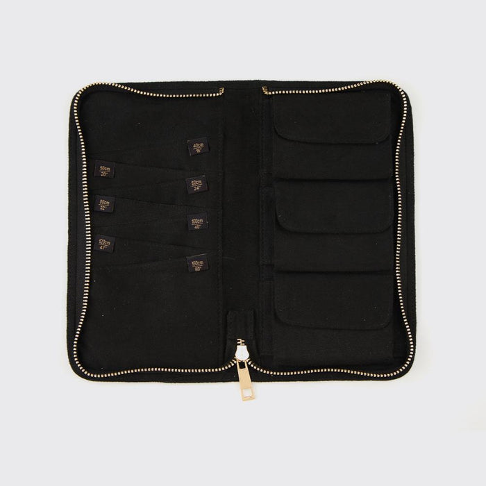 Knitpro Cable Case - Coal-needles & accessories-Wild and Woolly Yarns