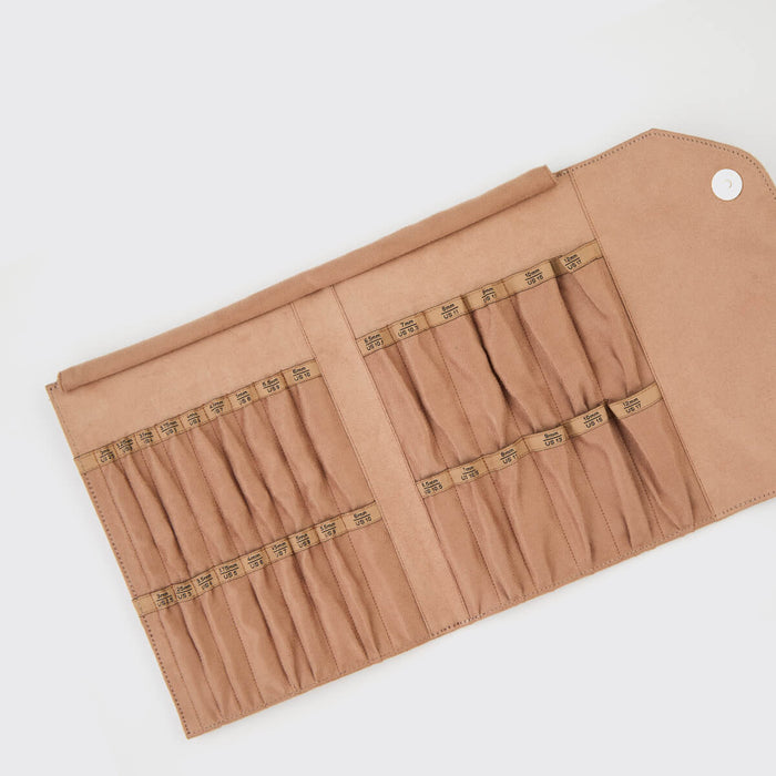 Knitpro Interchangeable Needle Case - Clay-needles & accessories-Wild and Woolly Yarns