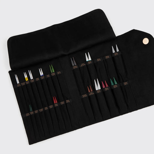 Knitpro Interchangeable Needle Case - Coal-needles & accessories-Wild and Woolly Yarns