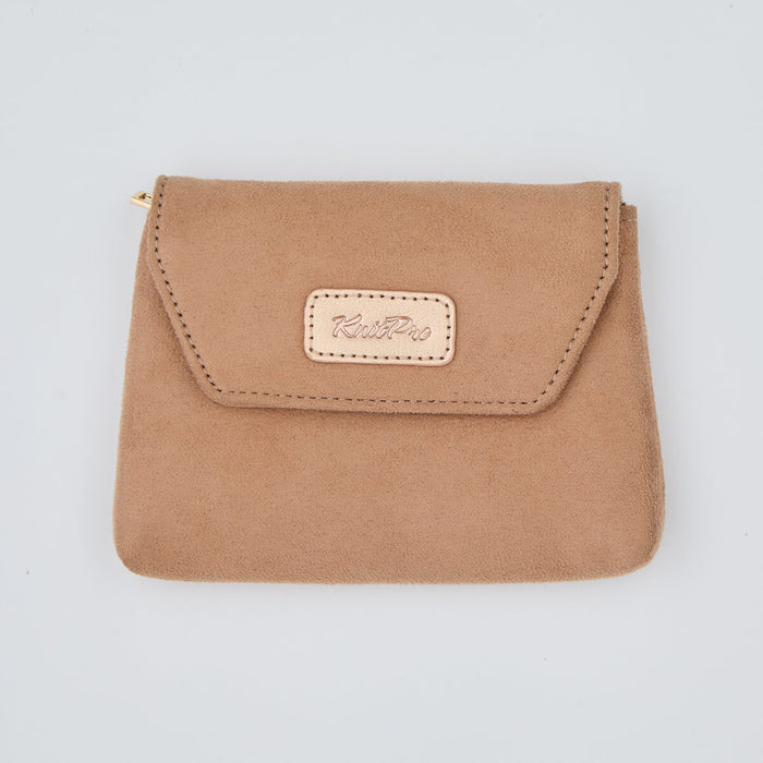Knitpro Notions Pouch - Clay-needles & accessories-Wild and Woolly Yarns