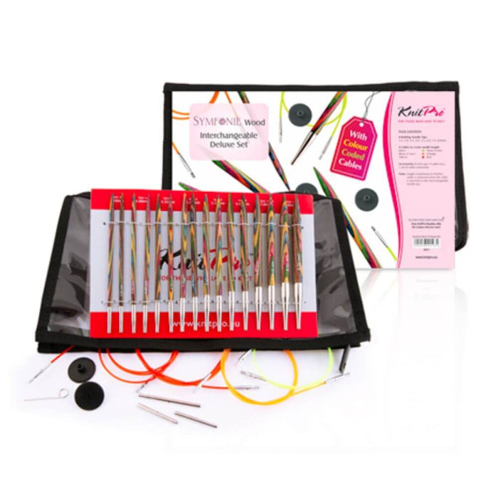 Knitpro Symfonie Interchangeable Deluxe Set-needles & accessories-Wild and Woolly Yarns