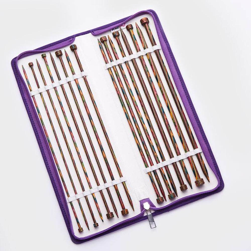 Knitpro Symfonie Single Point Needle Set - 30cm-Needles & Accessories-Trendy Trims-Wild & Woolly Yarns