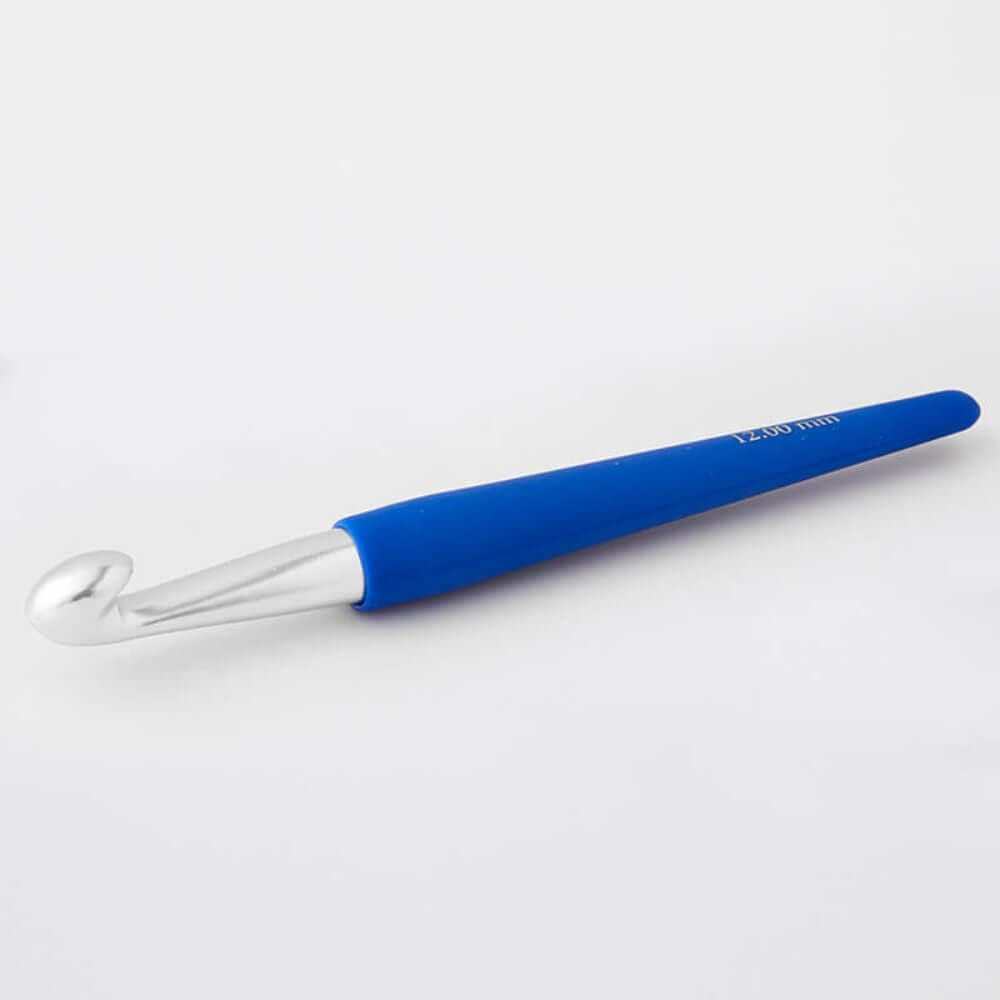 Knitpro Waves Crochet Hooks-Needles & Accessories-Trendy Trims-12.00mm – Bluebell-Wild & Woolly Yarns