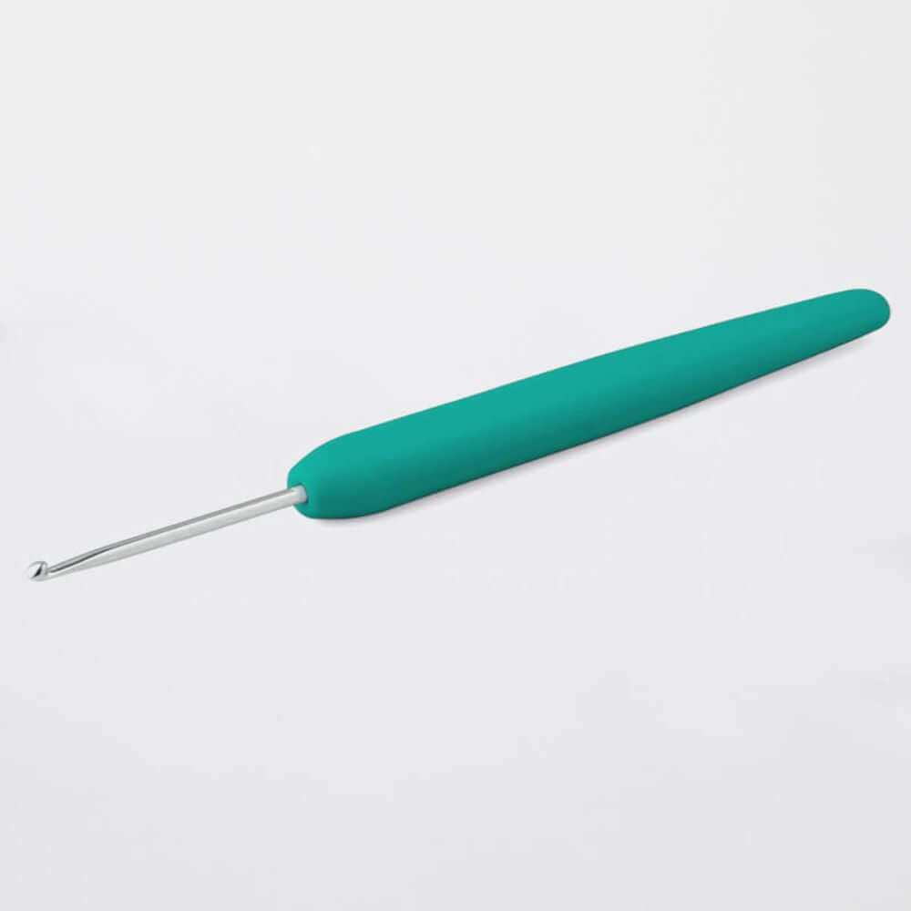 Knitpro Waves Crochet Hooks-Needles & Accessories-Trendy Trims-2.50mm – Jade-Wild & Woolly Yarns