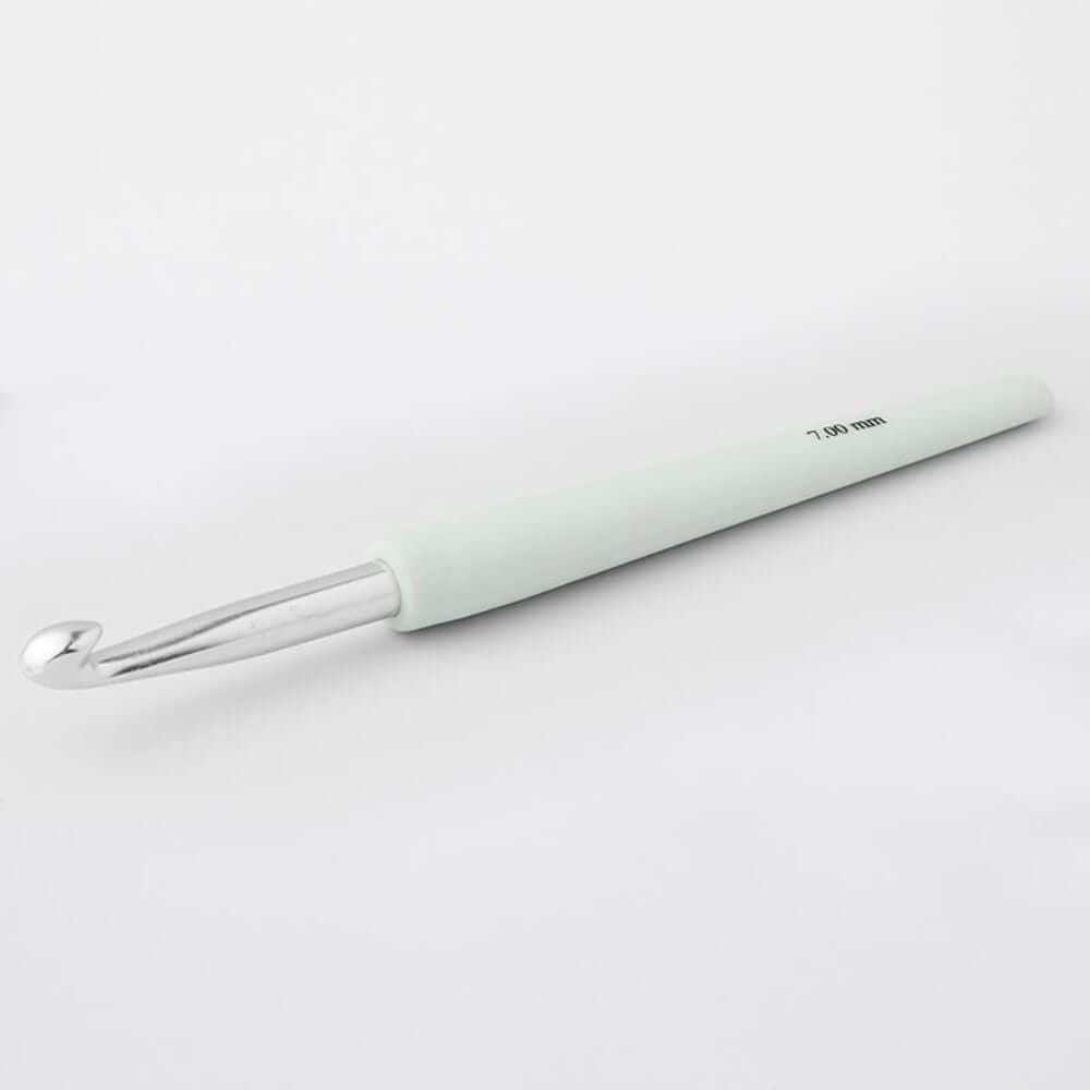Knitpro Waves Crochet Hooks-Needles & Accessories-Trendy Trims-7.00mm – Aster-Wild & Woolly Yarns