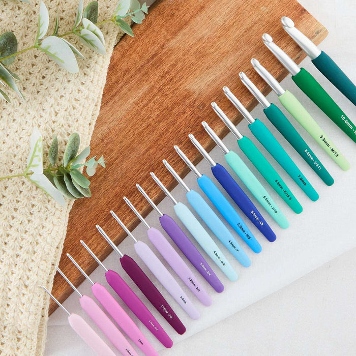 Knitpro Waves Crochet Hooks-needles & accessories-Wild and Woolly Yarns