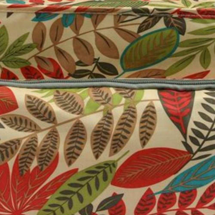 Knitting & Crochet Bag - Oxford-needles & accessories-Countrywide Yarns-Mint With Pink Roses-Wild & Woolly Yarns