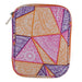 Knitting / Crochet Organiser-needles & accessories-Wild & Woolly Yarns-Peach Geometric-Wild & Woolly Yarns