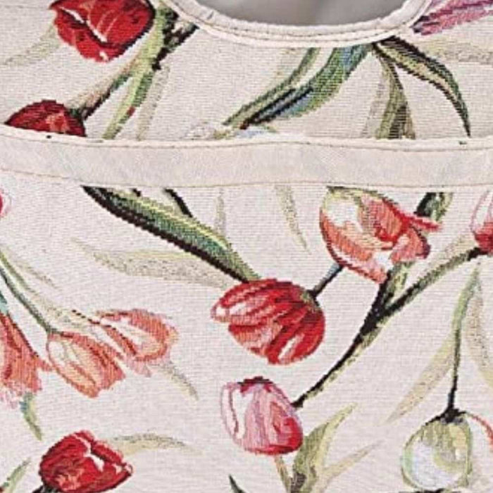 Knitting Storage Bag - Long-needles & accessories-Countrywide Yarns-Design 1 - Tulips-Wild & Woolly Yarns