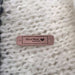 Leather Tag - Hand Made With Love (Flat)-needles & accessories-Wild & Woolly Yarns-Brown-Wild & Woolly Yarns
