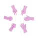 Point Protectors - Rock, Paper, Scissors (Set of 6)-needles & accessories-Wild and Woolly-Pink-Wild & Woolly Yarns