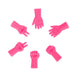 Point Protectors - Rock, Paper, Scissors (Set of 6)-needles & accessories-Wild and Woolly-Pink-Wild & Woolly Yarns
