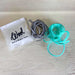 Stitch Holder Cords Set | Flexible Knitting Stitch Holders-needles & accessories-Wild & Woolly Yarns-Turquoise / Grey-Wild & Woolly Yarns