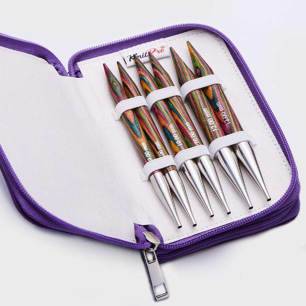 Symfonie Chunky Interchangeable Circular Needle Set-Needles & Accessories-Trendy Trims-Wild & Woolly Yarns