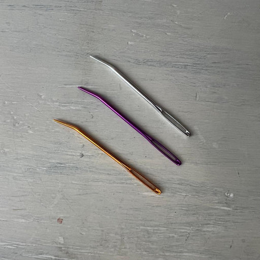 Tapestry Needles - Bent Tip (Set of 3)-needles & accessories-Wild and Woolly-Wild & Woolly Yarns