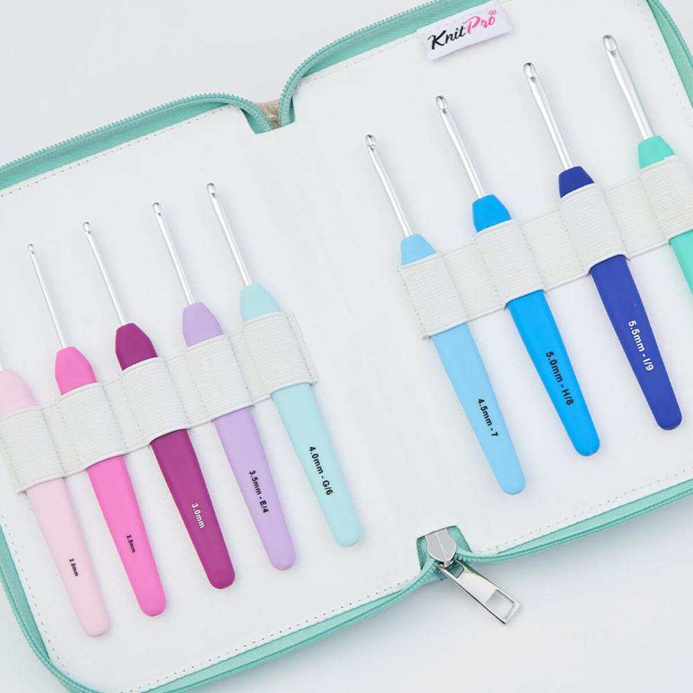 Waves 2.0 Deluxe Crochet Hook Set-Needles & Accessories-Trendy Trims-Wild & Woolly Yarns