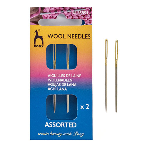 Wool Needles (Set of 2)-needles & accessories-Wild and Woolly Yarns