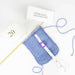 Work Until... Measuring Tape-needles & accessories-Twice Sheared Sheep-Blue-Wild & Woolly Yarns