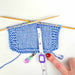 Work Until... Measuring Tape-needles & accessories-Twice Sheared Sheep-Blue-Wild & Woolly Yarns