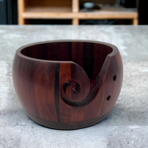 Yarn Bowl-needles & accessories-Countrywide Yarns-Bamboo-Wild & Woolly Yarns