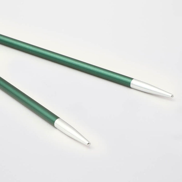 KnitPro Zing Special Interchangeable Needle Tips 10cm lightweight aluminium knitting needles colorful size-coded pair