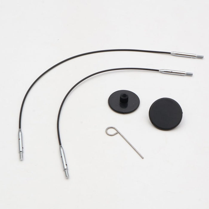 KnitPro Mini Fixed Cable Set with 13cm and 17cm cables for short circular knitting projects