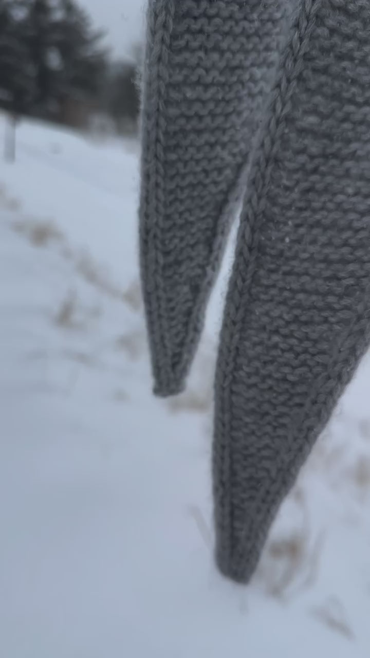 PetiteKnit Sophie Shawl knitting pattern video