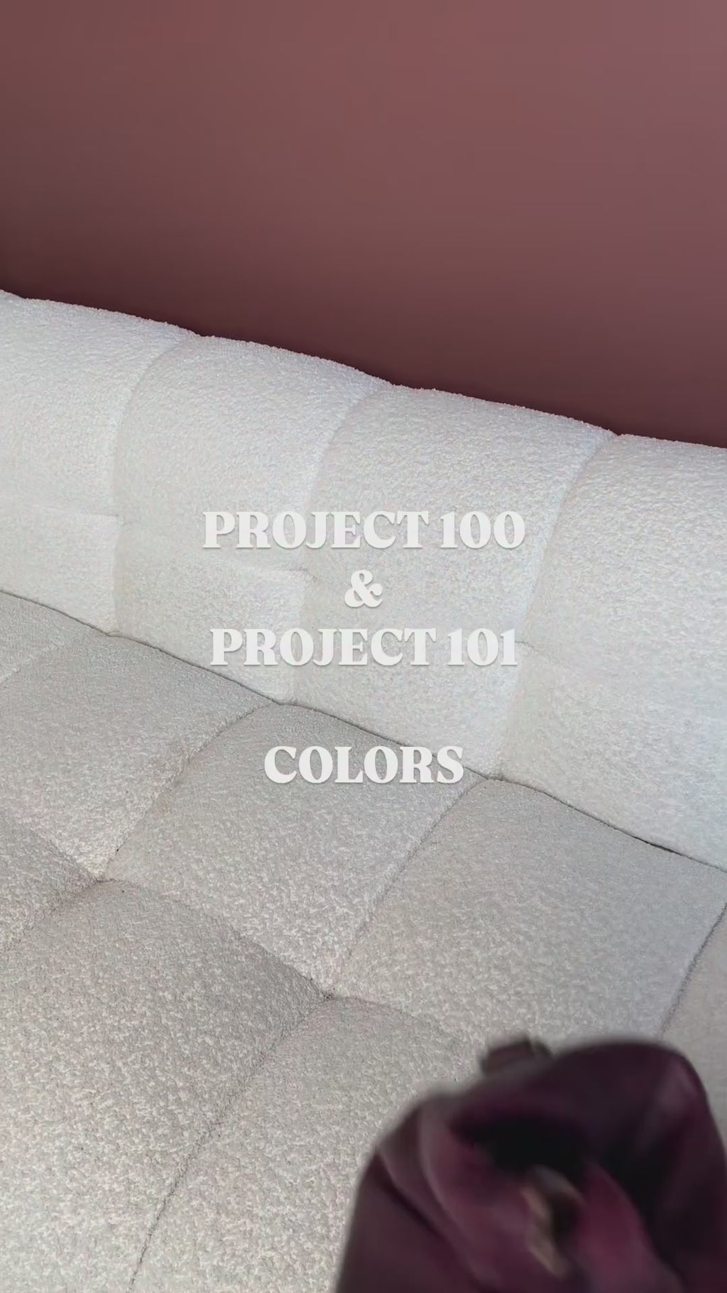Official RE:DESIGNED Project 100 & 101 colours Facebook video